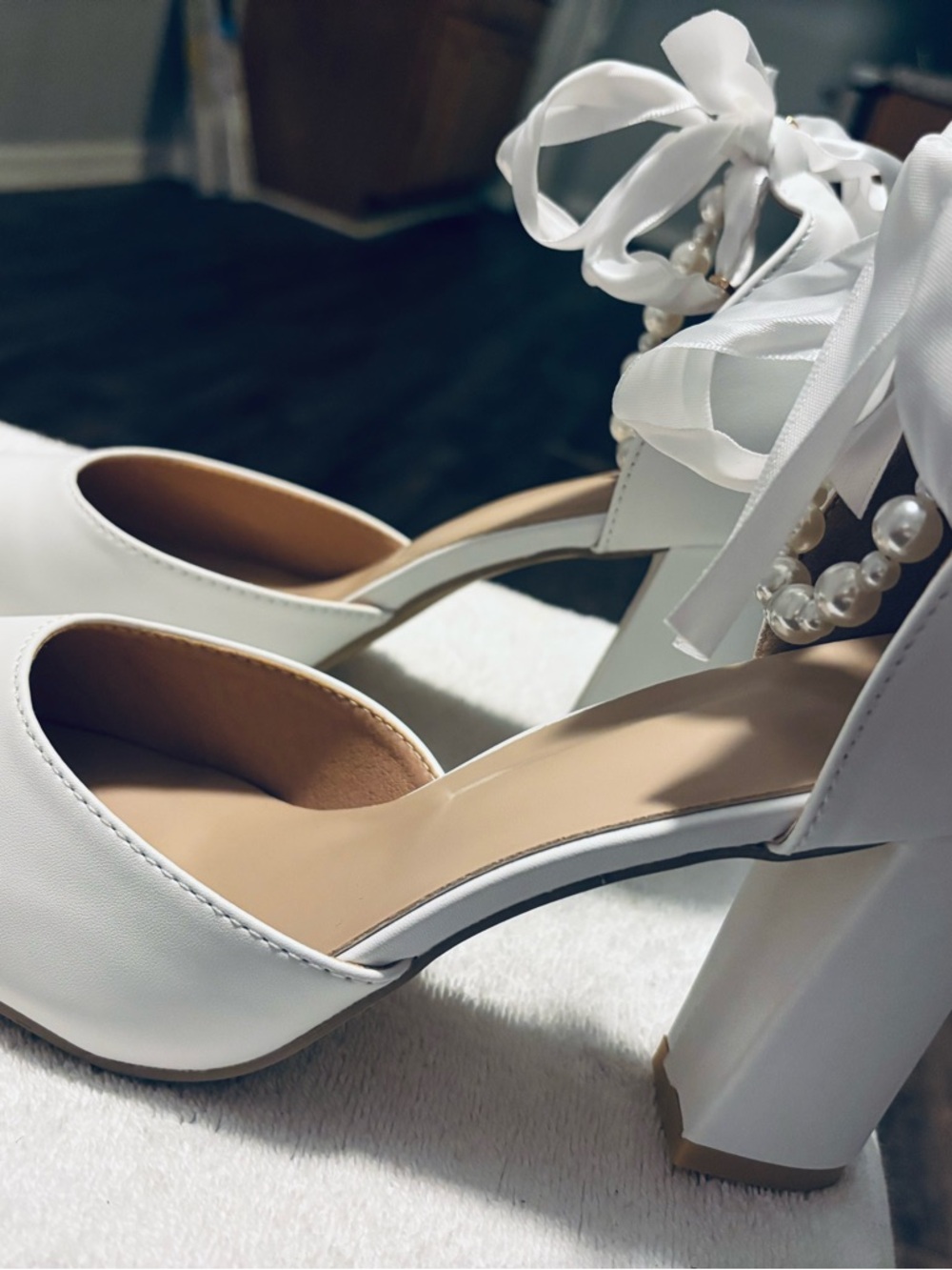 Brand New Heels By ANYTHING BUT MONDAY / LONDON -  Size 11 - Heel 4“ - Box 1C - Picture 2 of 8